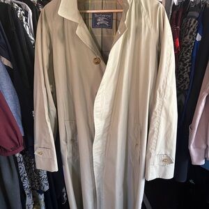 Burberry Light Tan Long Coat